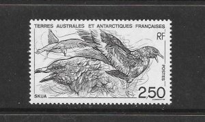 BIRDS - FRENCH SOUTHERN ANTARCTIC TERRITORIES #187   MNH