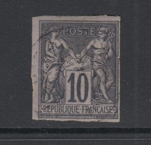 French Colonies (General), Scott 41 (Yvert 40), used