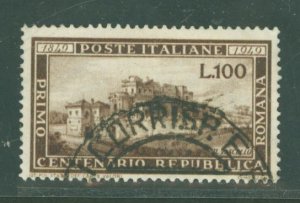 Italy #518 Used Single