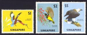 HALF-CAT BRITISH SALE: SINGAPORE #62-69 Mint LH