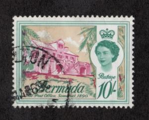 BERMUDA Sc# 190 Used FVF Old Post Office Somerset QEII