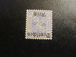 GERMANY 1920 MNH SIGNED PECHEL MI.NR. 60Y  OFFICIAL XF 450 EUROS (118)