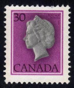 Canada #791 Queen Elizabeth II, used (0.25)