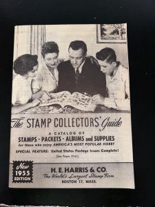 H.E. Harris The Stamp Collector's Guide catalog