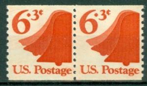 US Stamp #1518 MNH - Liberty Bell Coil Pair