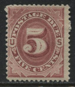 United States of America 1891 5 cents Postage Due mint o.g.