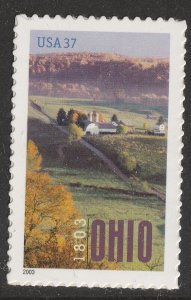 US 3773 Statehood Ohio 37c single MNH 2003