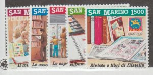 San Marino Scott #1225-1229 Stamp - Mint NH Set