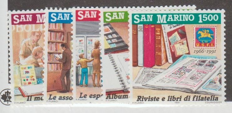 San Marino Scott #1225-1229 Stamp - Mint NH Set