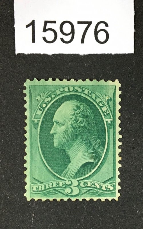 MOMEN: US STAMPS # 158 MINT OG H $110 LOT #15976