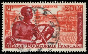 French Equatorial Africa #C41 Age of Mechanization; Used