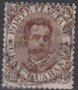 Italy #53 F-VF Used CV $20.00 (A5345)