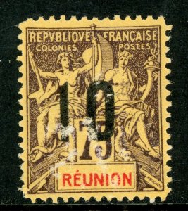 Reunion 1892 French Peace & Commerce  Fournier Facsimile Mint T560