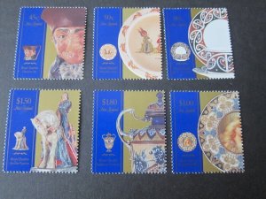 New Zealand 1993 Sc 1139-44 Royal Doulton (6) set MNH