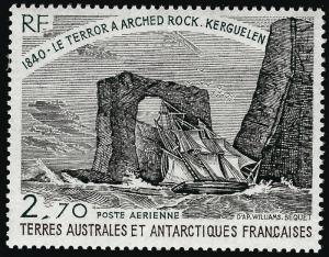 Dramatic FSAT TAAF C58  MNH VF...Antarctic or bust!