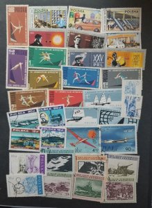 POLAND Vintage Stamp Lot Collection Used  CTO T5839