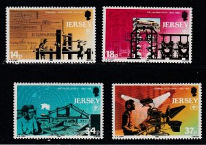 Jersey # 540-543, News  Media, Mint, NH, 1/2 Cat.