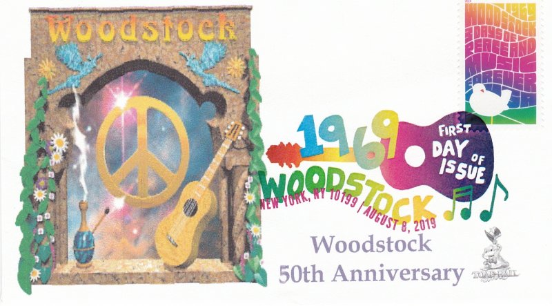 Woodstock 50th Anniversary FDC