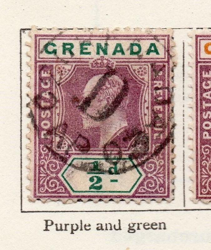 Grenada 1902 Early Issue Fine Used 1/2d. 267260