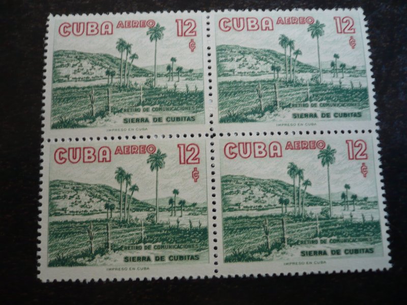 Stamps - Cuba -Scott#566-569,C153-C155,E22- Mint Hinged Set of 8 Stamps - Blocks