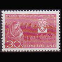 FINLAND 1960 - Scott# 368 Refugee Year 30m NH