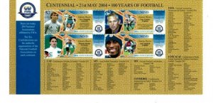 Nevis - 2004 - Fifa Centenary  - Sheet of Four   - MNH