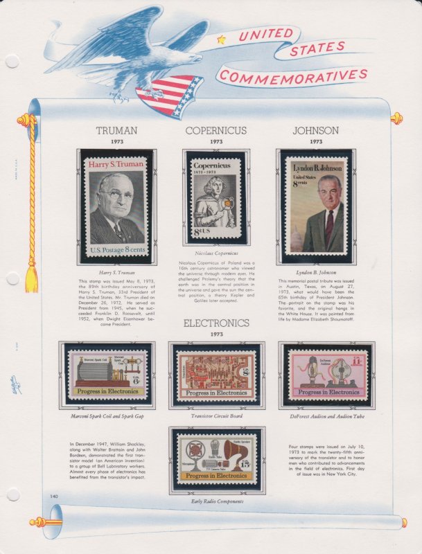 My Personal Stamp Collection #1480/1508 range from/to