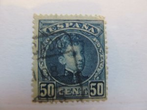 Spanien Espagne España Spain 1901 King Alfonso XIII 50c fine used stamp A5P2F199