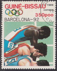 Guinea-Bissau 852 Olympic Sprinters 1989