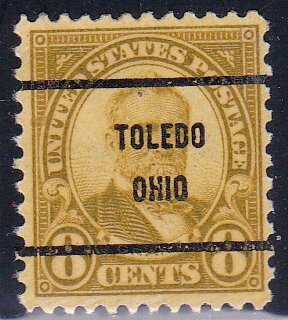 Precancel - Toledo, OH PSS 640-61 - Bureau Issue