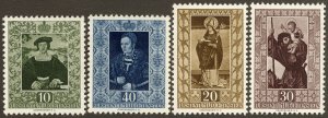Liechtenstein Stamps # 266-69 MNH VF Scott Value $42.75