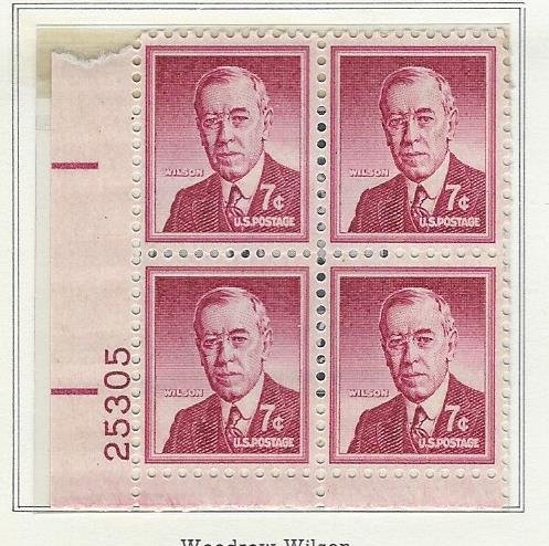 United States Plate Block  mnh SC  1040