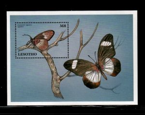 Lesotho 1996 - Butterflies - Souvenir Stamp Sheet - Scott #1081 - MNH