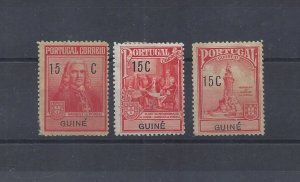 Portuguese Guinea 1925 MH full set SC#RA1-3 SG#247-9 MF#IP5-7 Postal Tax
