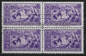 US #855 3c Sandlot Baseball Game