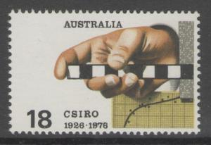 AUSTRALIA SG622 1976 COMMONWEALTH SCIENTIFIC & INDUSTRIAL RESEARCH ORG. MNH