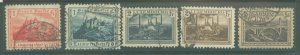 Luxembourg #126-130  Multiple