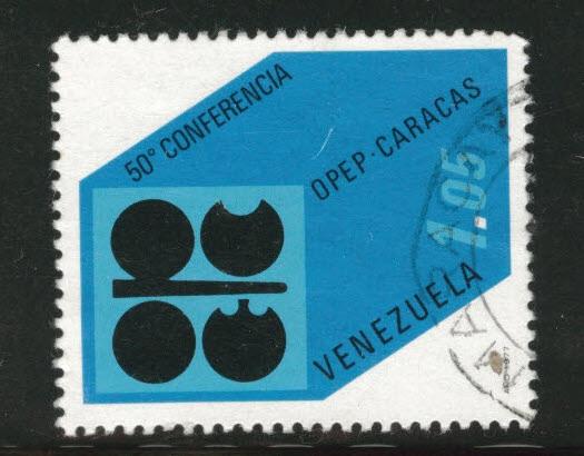 Venezuela Scott 1177 used stamp 1977 