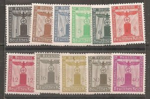 Germany  SC S1-11 Mint Never Hinged