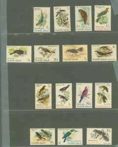 Norfolk Island #126-140  Single (Complete Set)