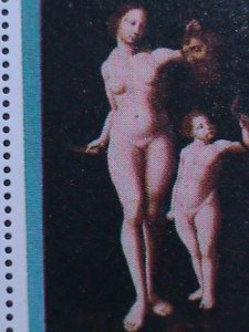 SCOTLAND-STAFFA-WORLD FAMOUS NUDE ART PAINTINGS MNH VERY FINE -EST.$14