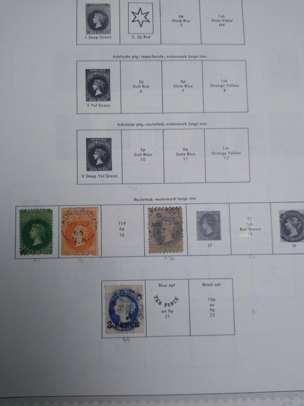 collection on pages Australia South Australia CV $308