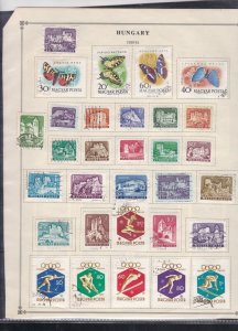 hungary 1959/61 stamps page ref 18276