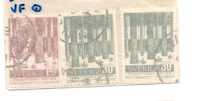 SWEDEN    544-46  USED