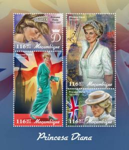 Z08 MOZ190118a Mozambique 2019 Princess Diana MNH ** Postfrisch