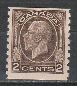 CANADA 1932 KGV 2C IMPERF X PERF 8.5