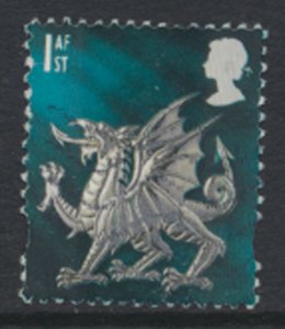 Wales  GB  1st Dragon   SG W84  Used    SC#  14  see details