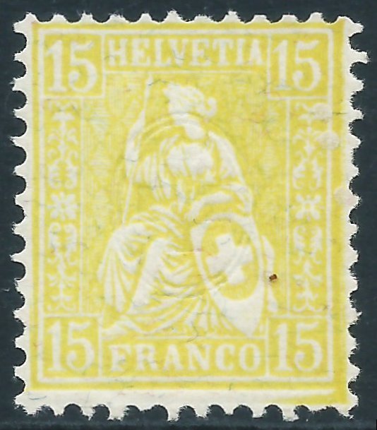 Switzerland, Sc #63, 15c MH