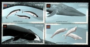 CANADA SG2016a 2000 WHALES MNH