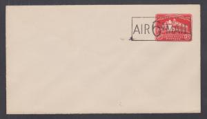 US Sc UC9 unused. 1945 6c Air Mail surcharge on 2c envelope